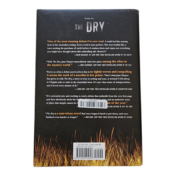 The Dry Jane Harper Hardcover Book - Picture 3 of 6